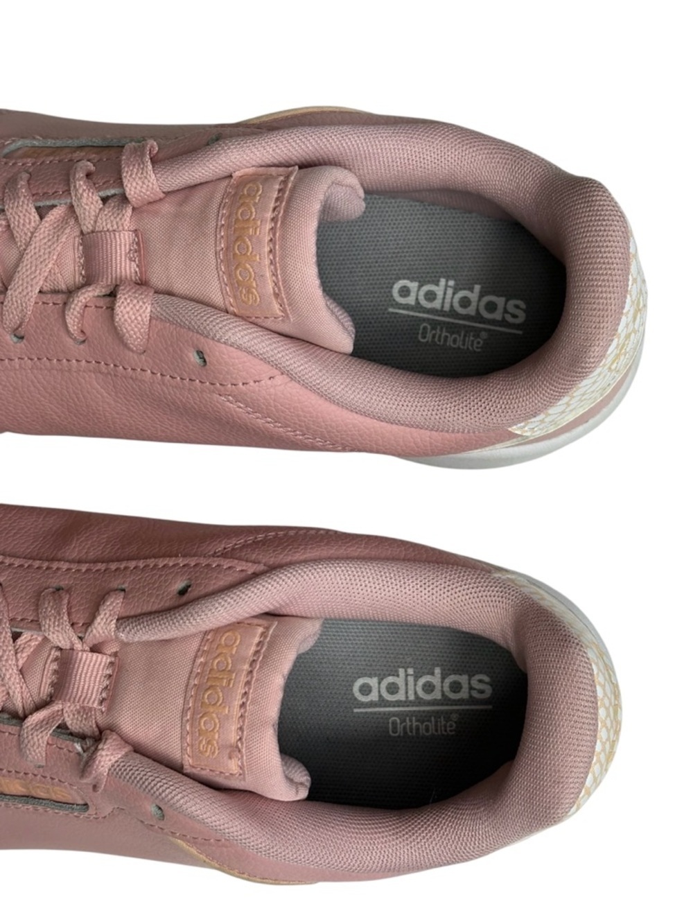 Adidas Roguera Pink Spirit Sneakers Size 10.5 Leather Upper Athletic Shoes - Picture 8 of 10